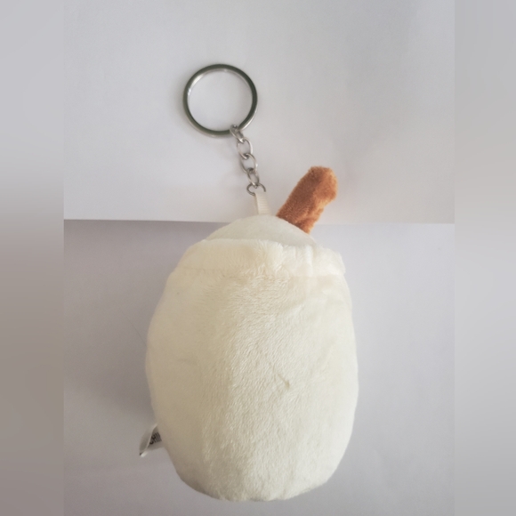 New Milky Boba Plush Keychain - Picture 2 of 2